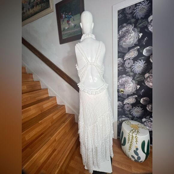 Free People Aspen Moon Maxi Dress/ size L - Picture 8 of 10